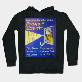 School Library Detective Hoodie